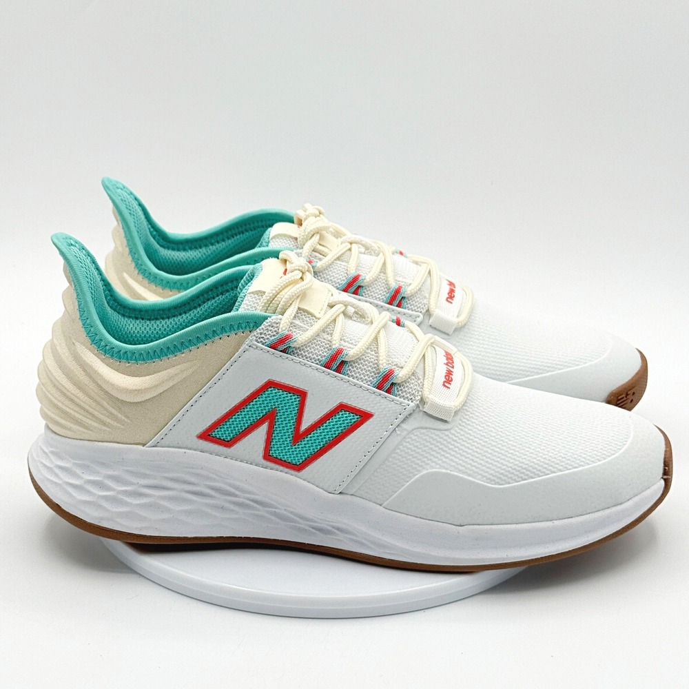 New Balance Fresh Foam Roav Golf V2 / Size 8.5 - WIDE Womens / White Teal NEW